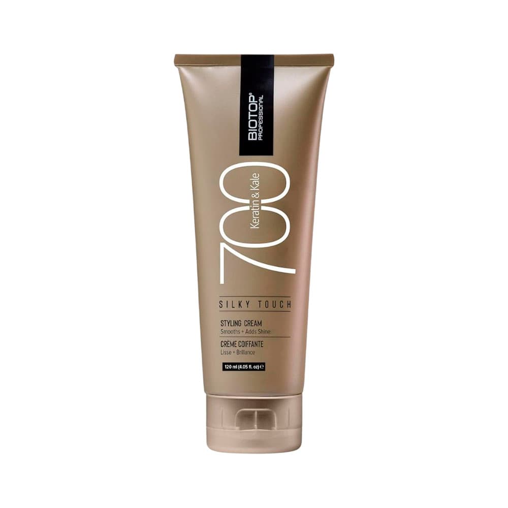 Creme para Pentear Biotop Professional Silky Touch 700 Queratina & Couve 120ml
