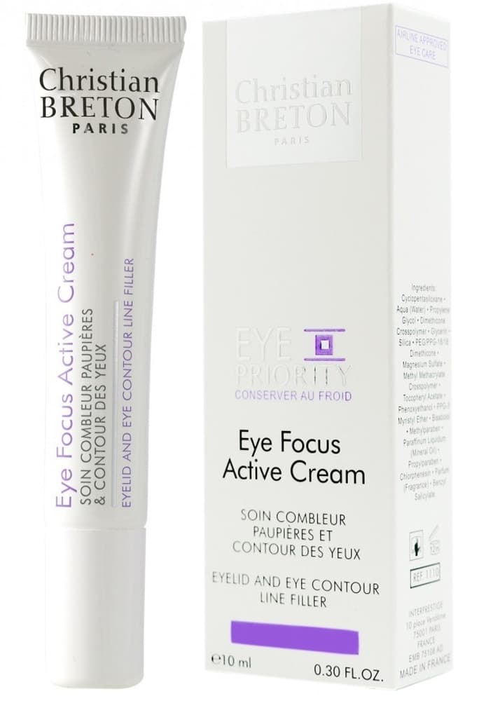 Creme Antirrugas Christian Breton Eyes Focus Active 10ml