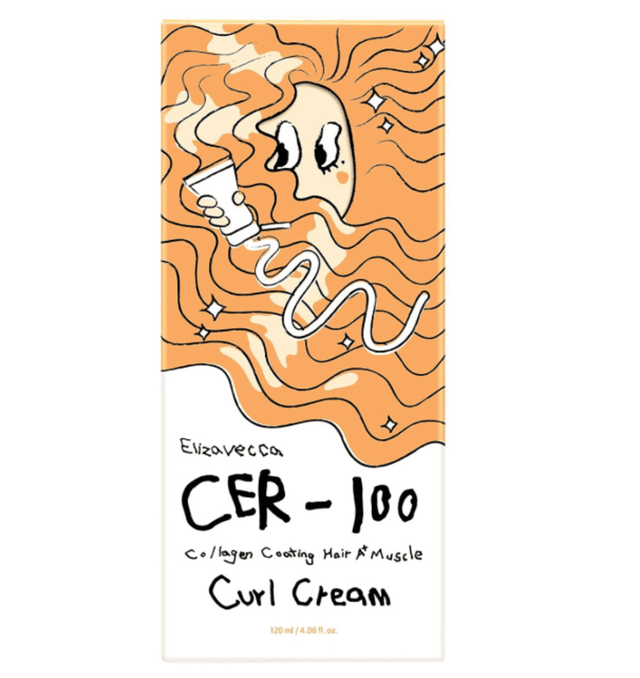 Creme Capilar Elizavecca Cer-100 Coating Hair A+ Muscle Curl 120ml