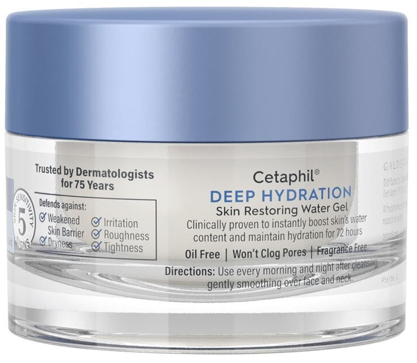 Creme Cetaphil Deep Hydration Water Gel - 48G