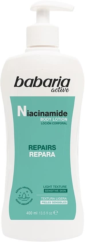 Creme Corporal Babaria Niacinamide Repairs - 400mL