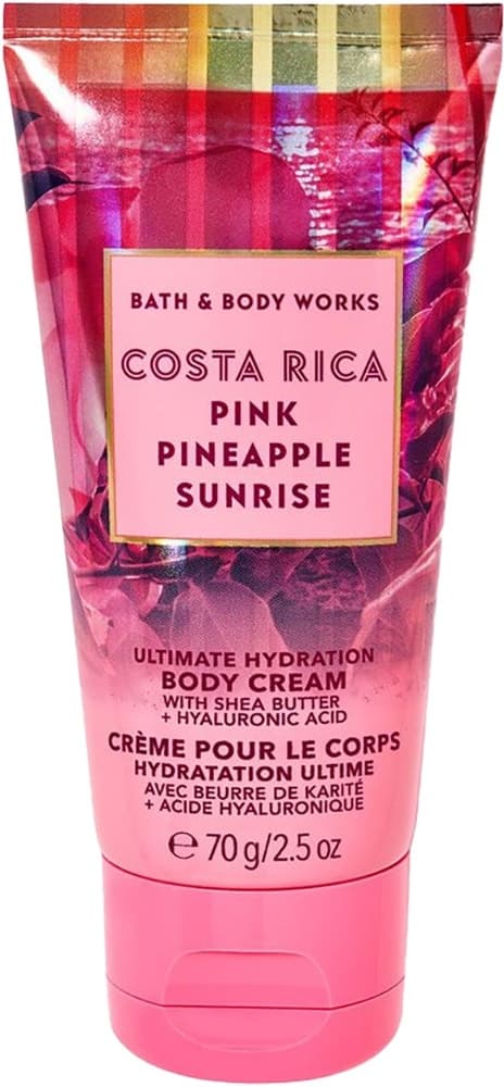Creme Corporal Bath & Body Works Pink Pineapple Sunrise - 70G