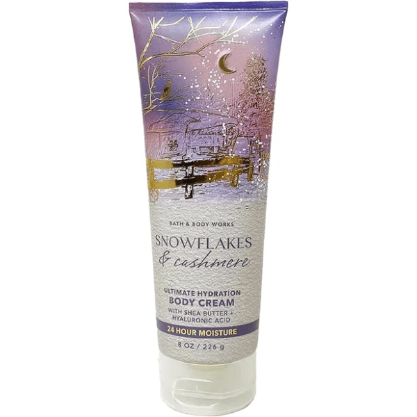 Creme Corporal Bath & Body Works Snowflakes & Cashmere 226G