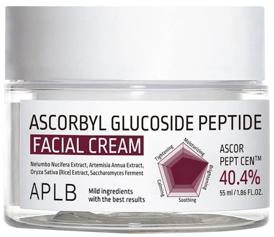 Creme Facial Aplb Ascorbyl Glucoside Peptide 40.4% - 55mL