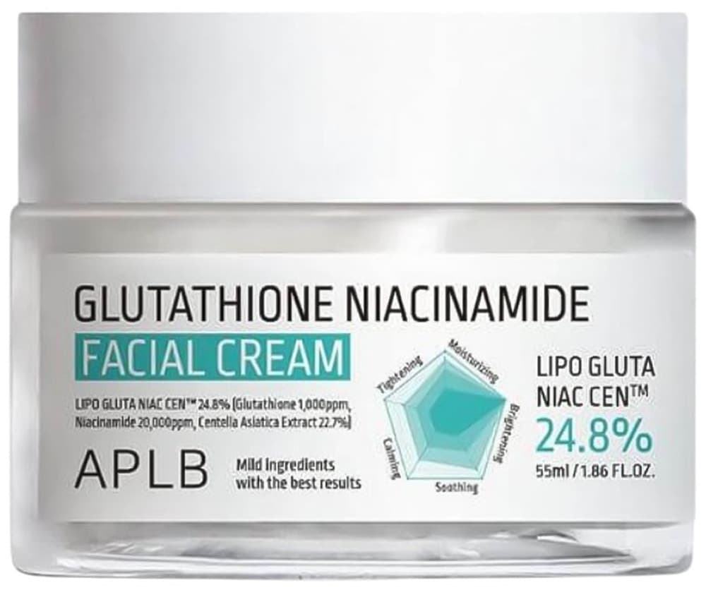 Creme Facial Aplb Glutathione Niacinamide 24.8% - 55mL