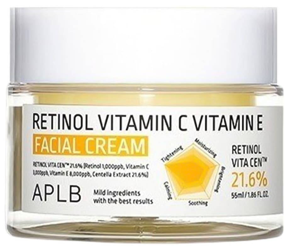 Creme Facial Aplb Retinol, Vitamina C Vitamina e 21.6% - 55mL