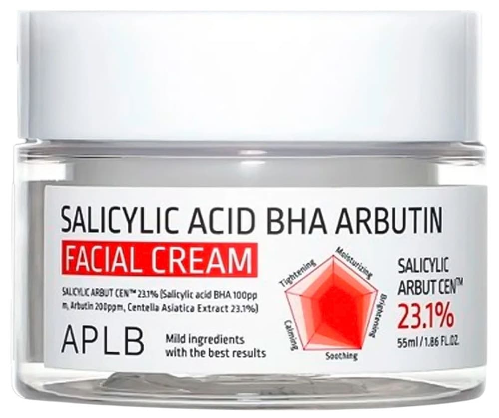 Creme Facial Aplb Ácido Salicílico Bha Arbutin 23.1% - 55mL