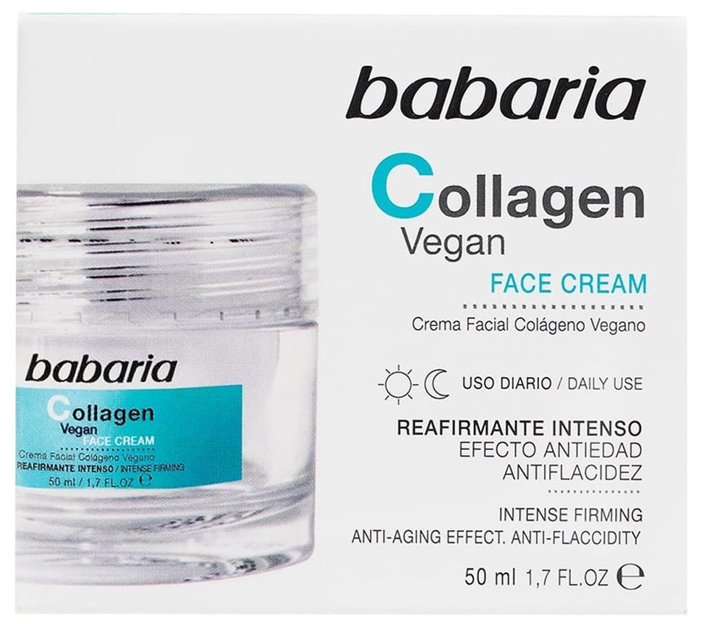 Creme Facial Colágeno Vegano Babaria 50mL