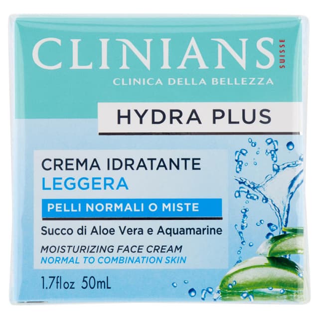 Creme Facial Clinians Hydra Plus 50ml