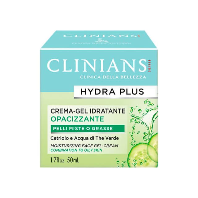 Creme Facial Hidratante Clinians com Chá Verde 50ml