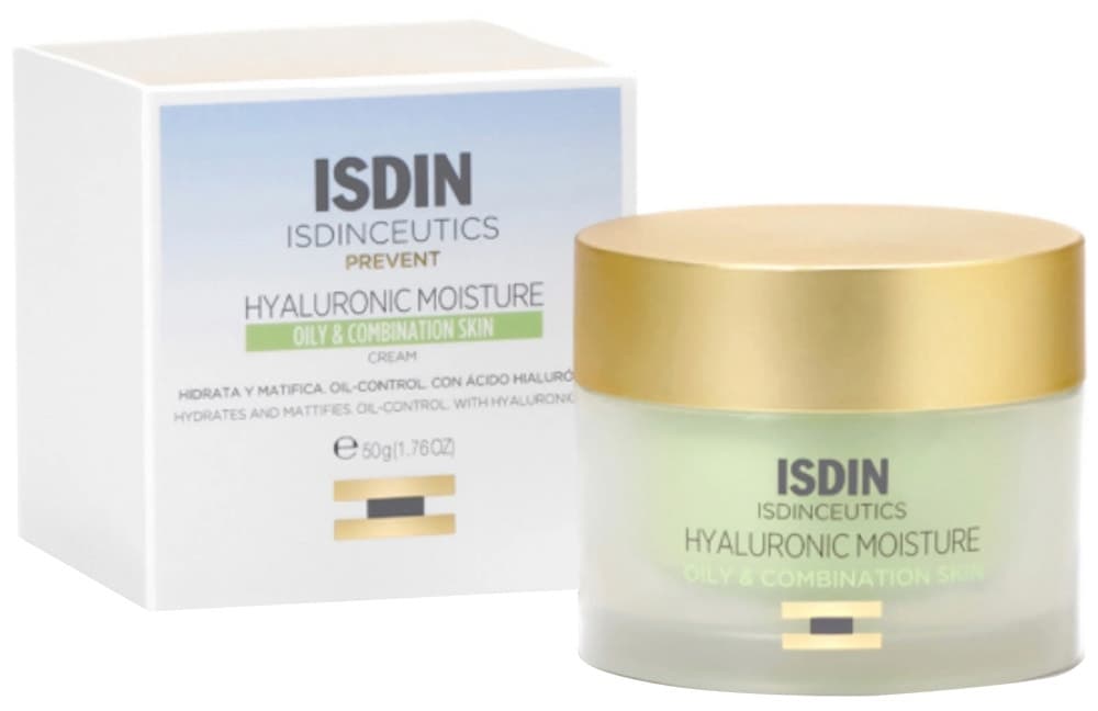 Creme Facial Hidratante Isdin Isdinceutics Prevent Hyaluronic Moisture 50G