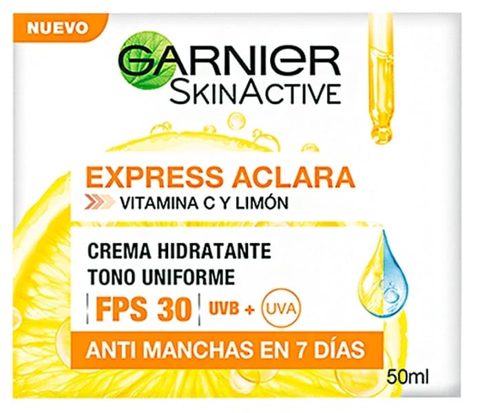 Creme Hidratante Garnier Express Aclara Vitamina C - 50mL