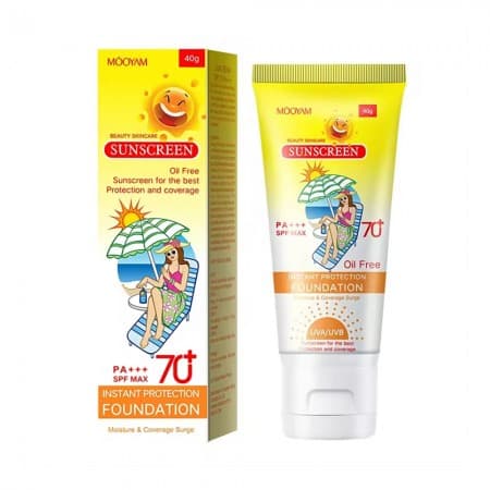 Protetor Solar Mooyam Beauty Skincare Sunscreem Spf70 40G