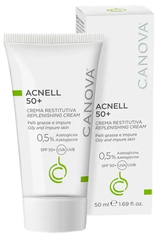 Creme Revitalizante Canova Acnell 50+ - 50mL