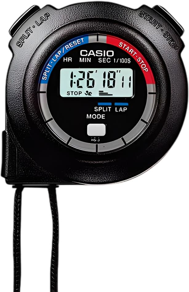 Cronômetro Casio Hs-3V-1RDT Digital Esportivo