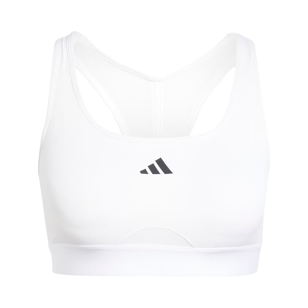 Top Cropped Adidas Jg1405 Powerreact para Treino Feminino