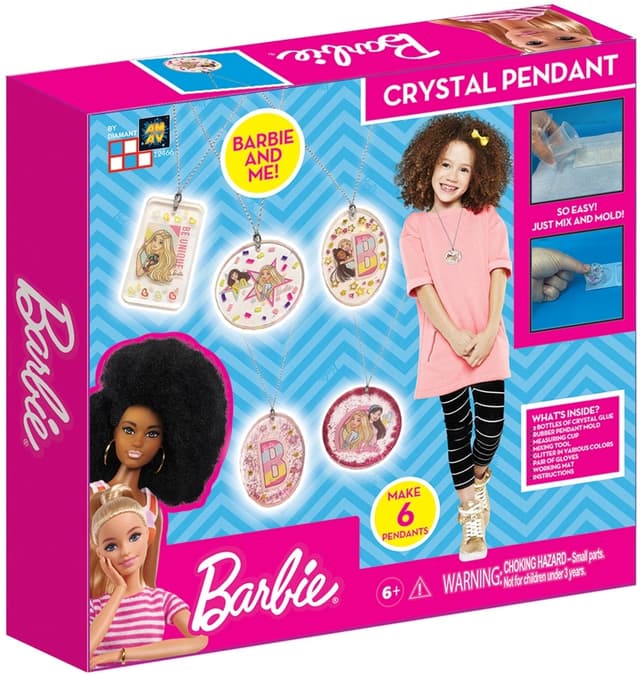 Pingente Barbie Crystal BX12466EFS