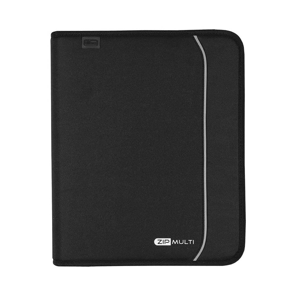 Caderno Universitário com Argolas Tilibra Zip Multi 123901 48 Folhas Preto
