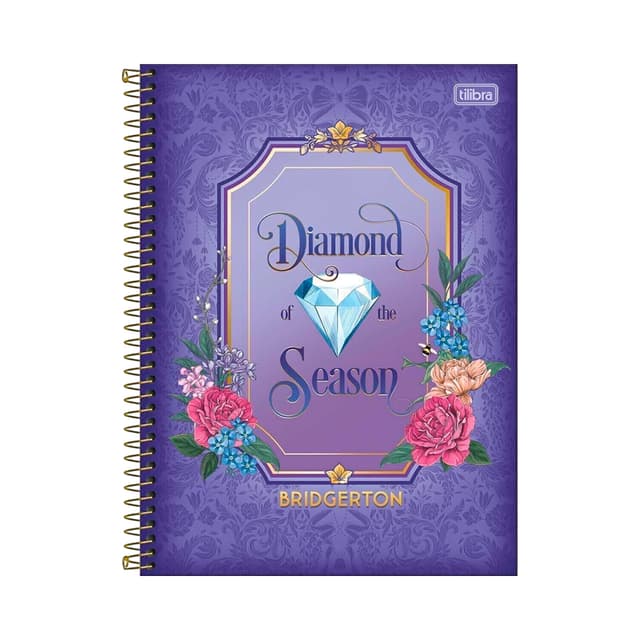 Caderno Universitário Tilibra Bridgerton 80 Folhas Sortido