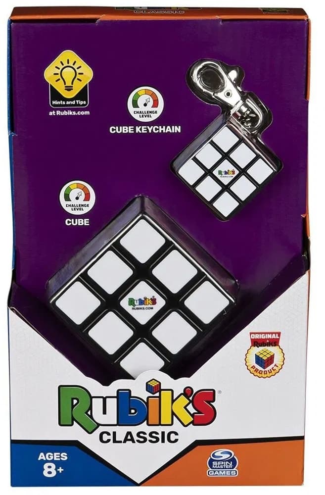Cubo de Rubik + Chaveiro Classic Spin Master