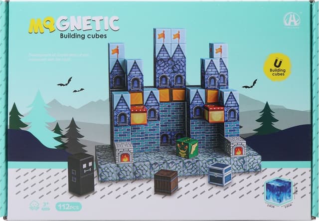 Blocos Magnéticos de Construção Chuang Huang - Ch1397 (112 Pçs)