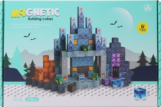 Cubos Magnéticos de Construção Chuang Huang - Ch1399 (276 Pçs)