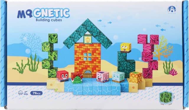 Blocos Magnéticos de Construção Chuang Huang Ch1401 (79 Pçs)