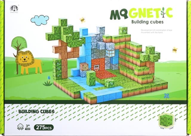 Blocos Magnéticos de Construção Chuang Huang - Ch1321 (275 Pçs)