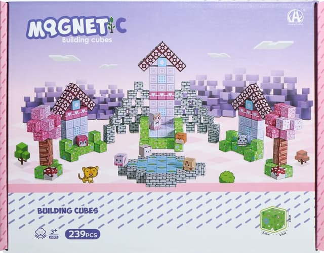 Cubos Magnéticos de Construção Chuang Huang Ch1335 (239 Pçs)