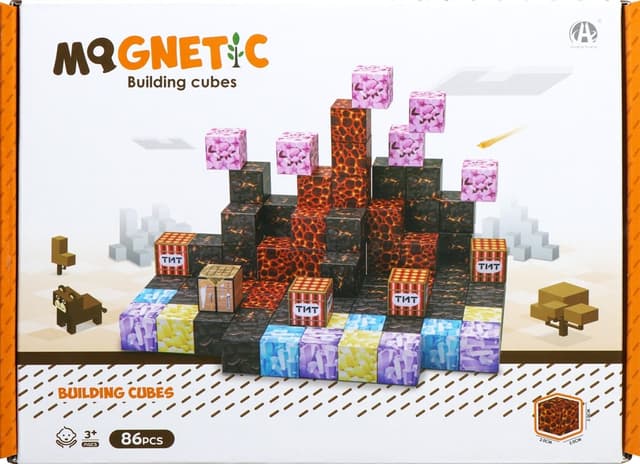 Blocos Magnéticos de Construção Chuang Huang Ch1353 (86 Pçs)