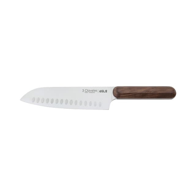 Faca de Cozinha 3 Claveles Oslo Santoku 17,5Cm