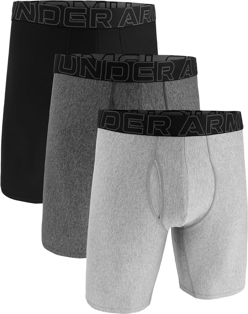 Cueca Boxer Under Armour Masculina (3 Unidades)