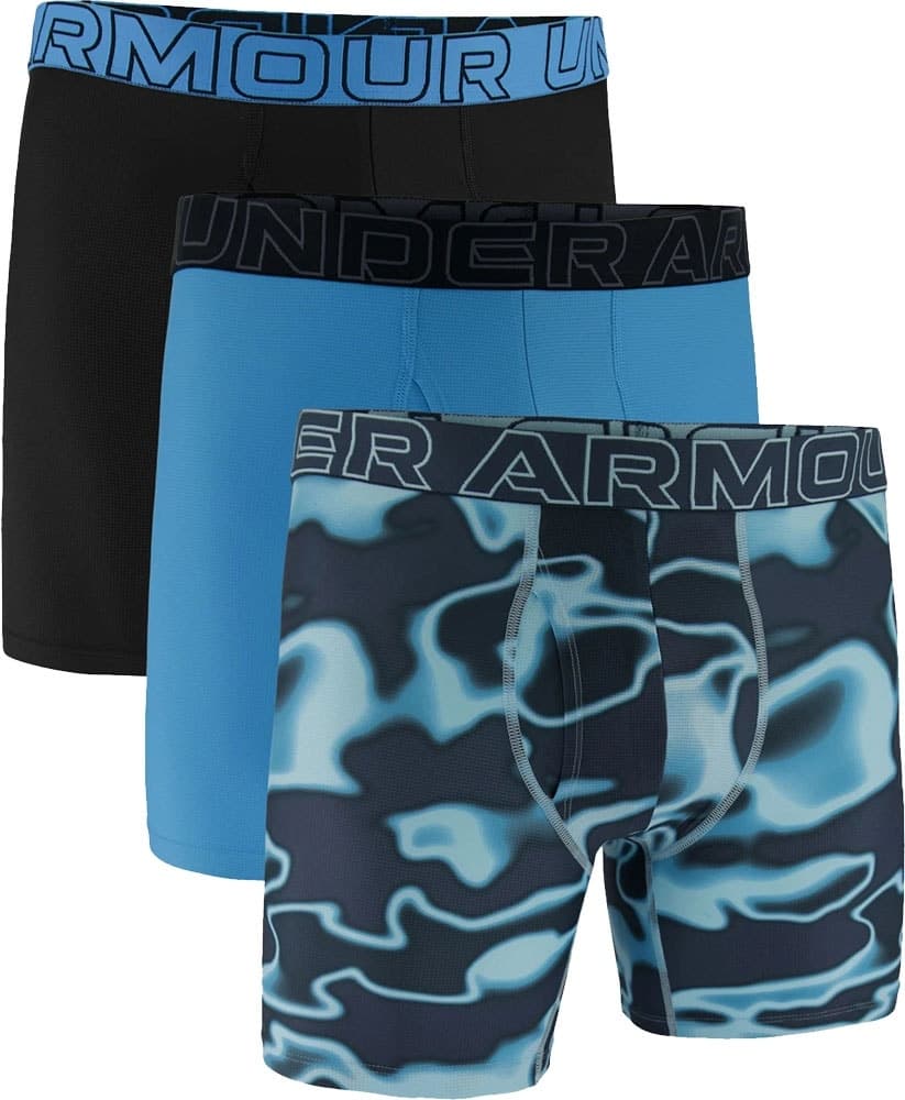 Cueca Boxer Under Armour Masculina (3 Unidades)