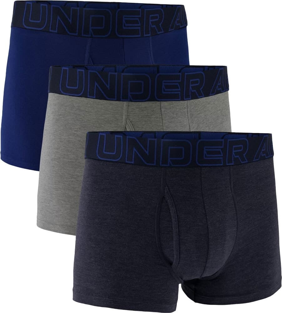 Cueca Boxer Under Armour Masculina (3 Unidades)