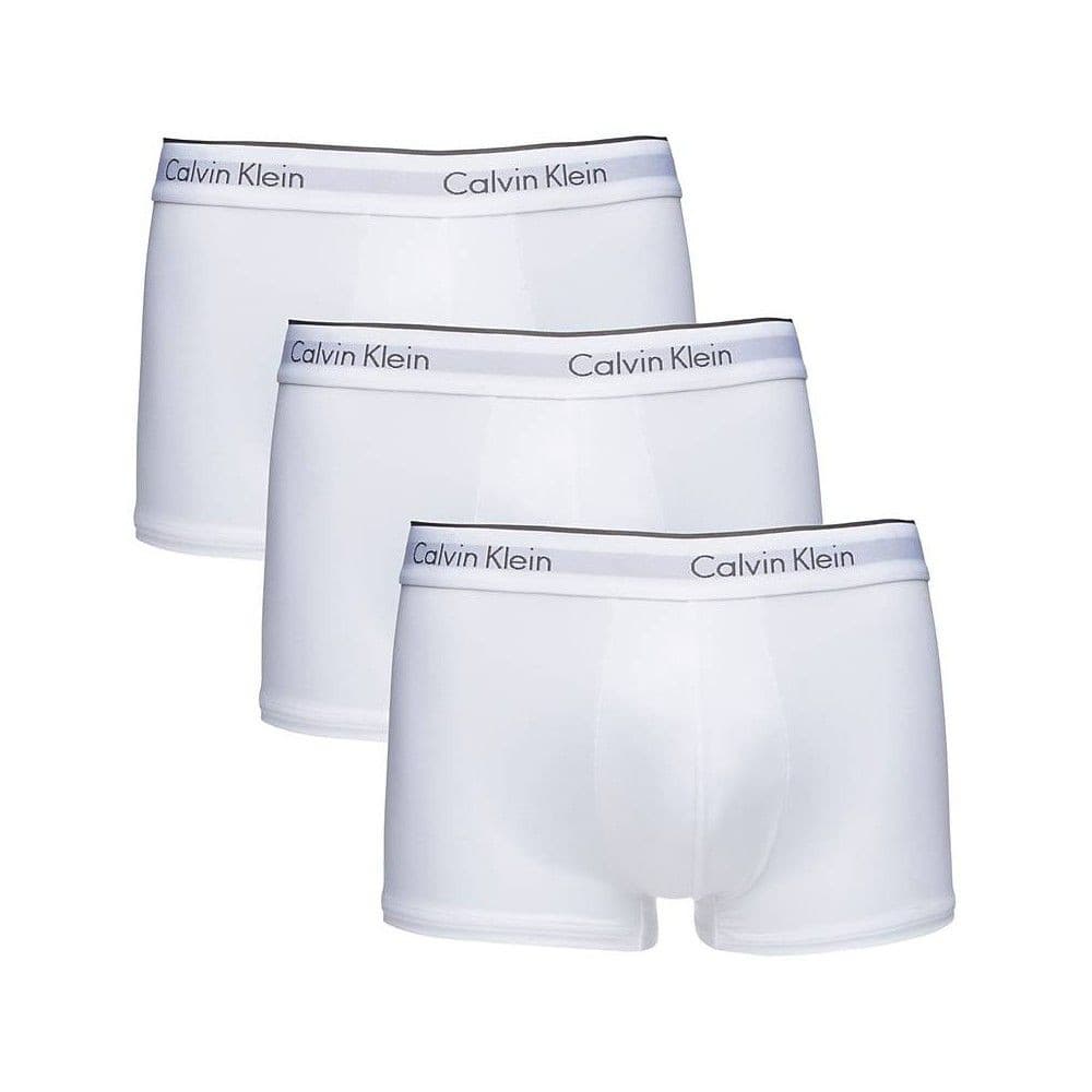 Cueca Masculina Calvin Klein Nb1289-100 S – Branco – 3 Peças