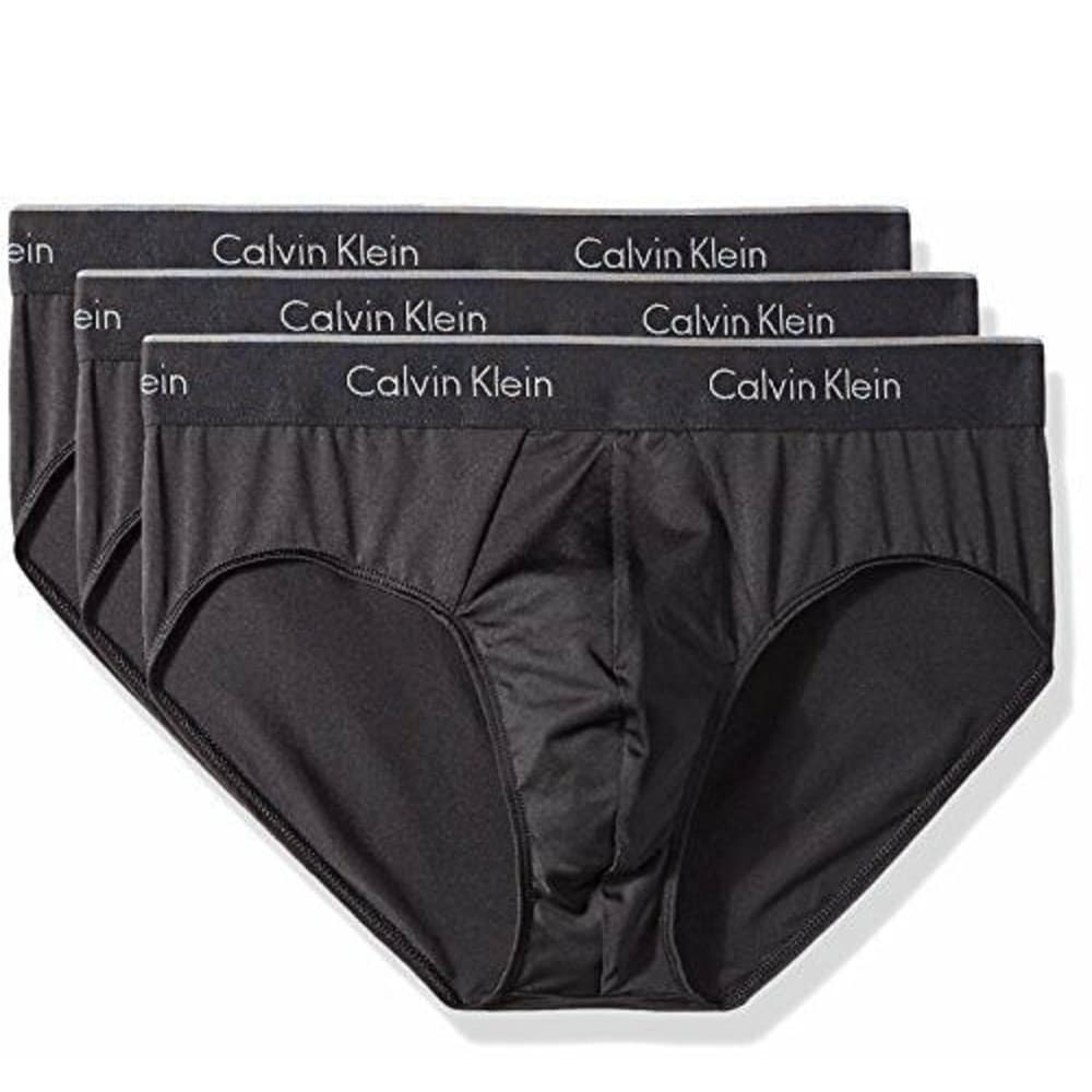 Cueca Masculino Calvin Klein 3 Peças Preto
