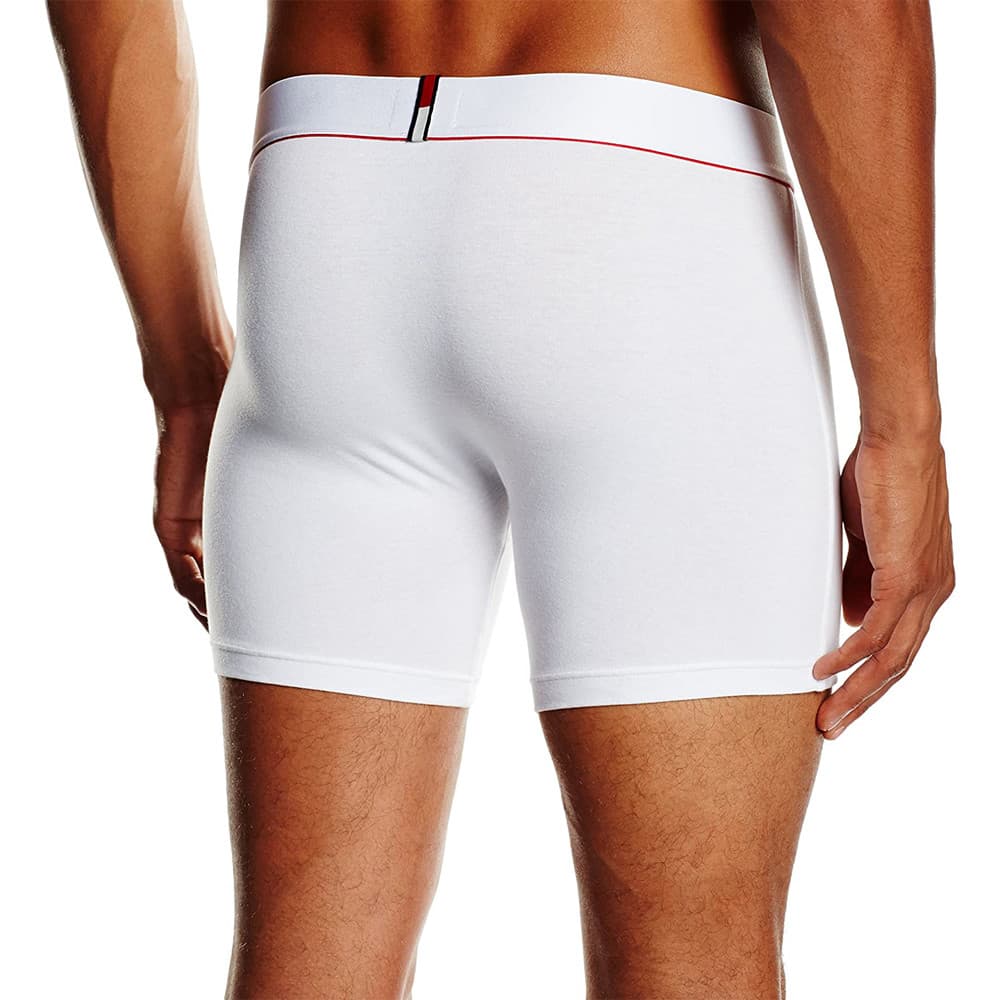Cueca Boxer Tommy Hilfiger Masculino 1U87904861-100 S Branco Flex