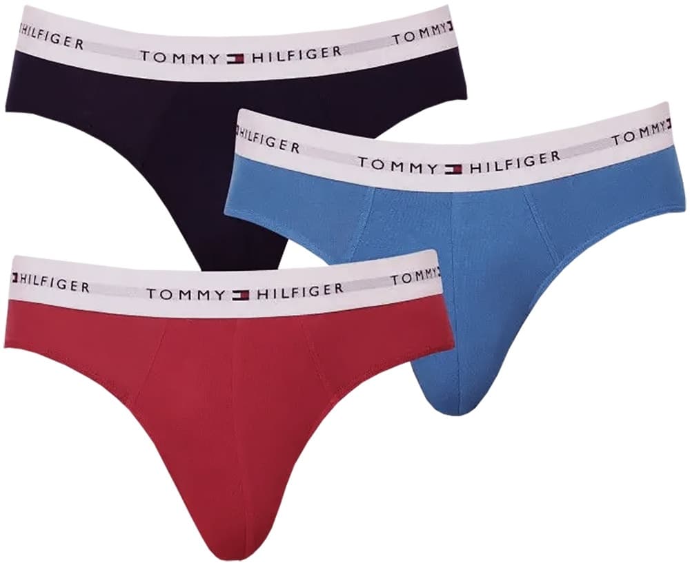 Cueca Tommy Hilfiger Signature Cotton Essentials Masculino (3 Unidades)