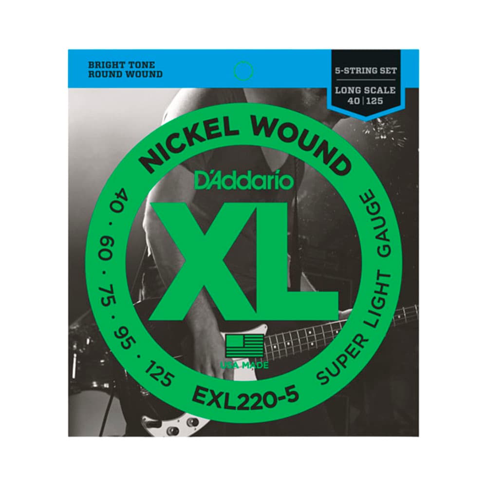 Corda para Baixo D'Addario Exl220-5