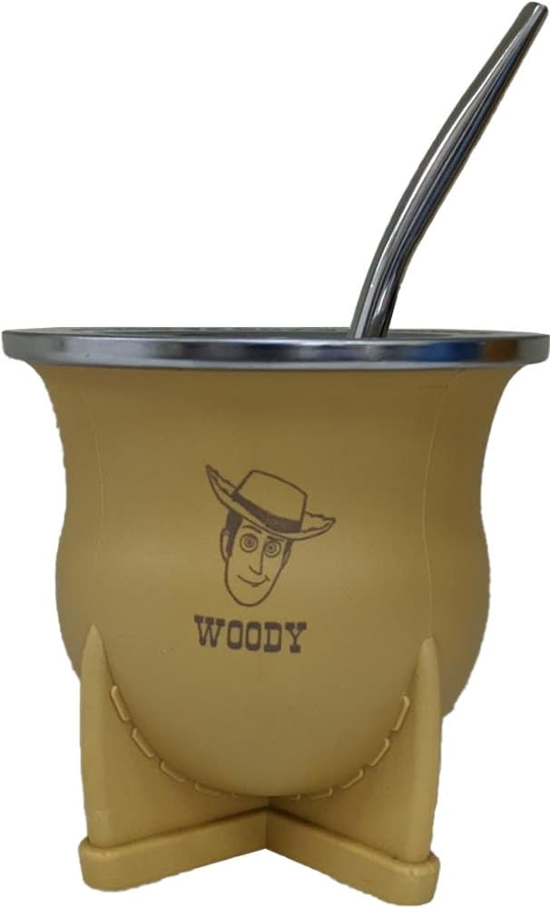 Cuia com Bomba para Chimarrão Ppr Solution Woody