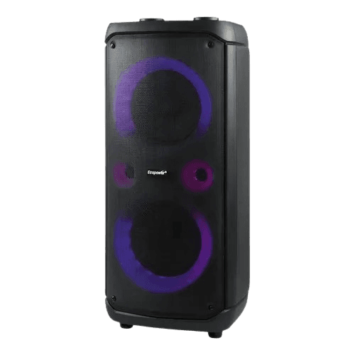 Caixa de Som Ecopower Ep-2225 Preto BT/Controle/FM/TF/USB