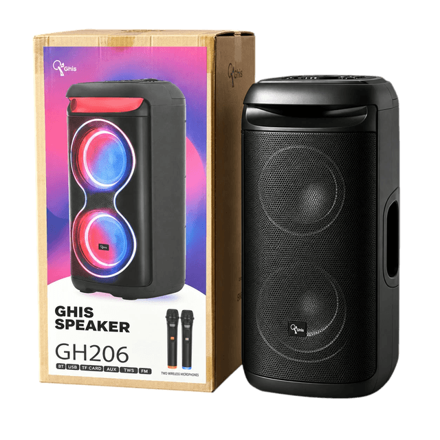 Cx Som Ghis Gh206 6.5" 20W Rms BT/USB/FM/2 Mic Biv