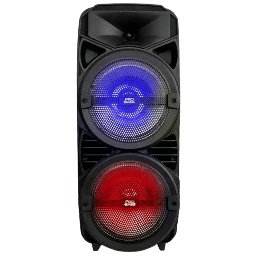 Caixa de Som Ghis Gh208 8" 40W Rms Bluetooth/USB/FM/2 Microfones Bivolt