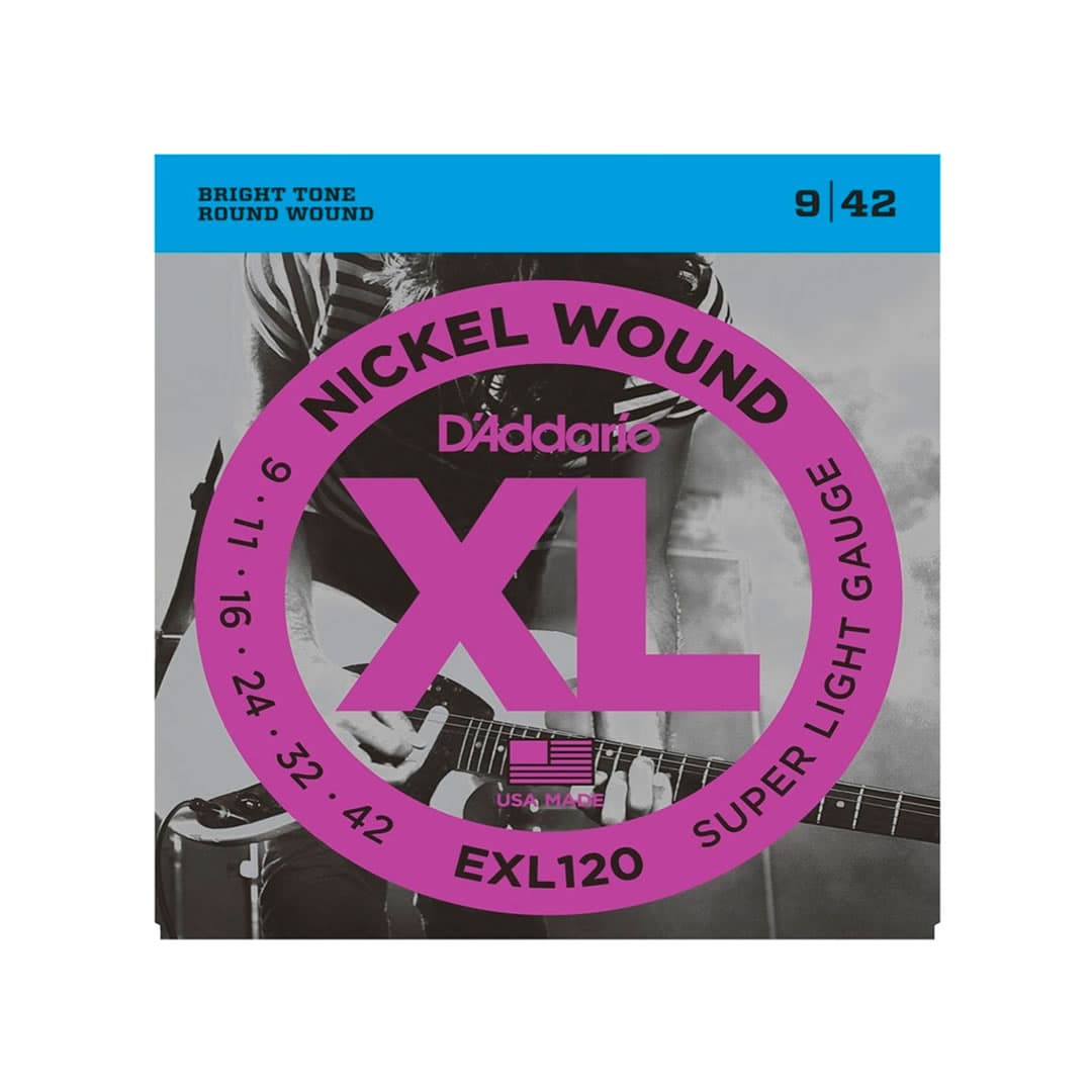 Corda para Guitarra D'Addario Exl120-E Xl Sup 9/42 Light