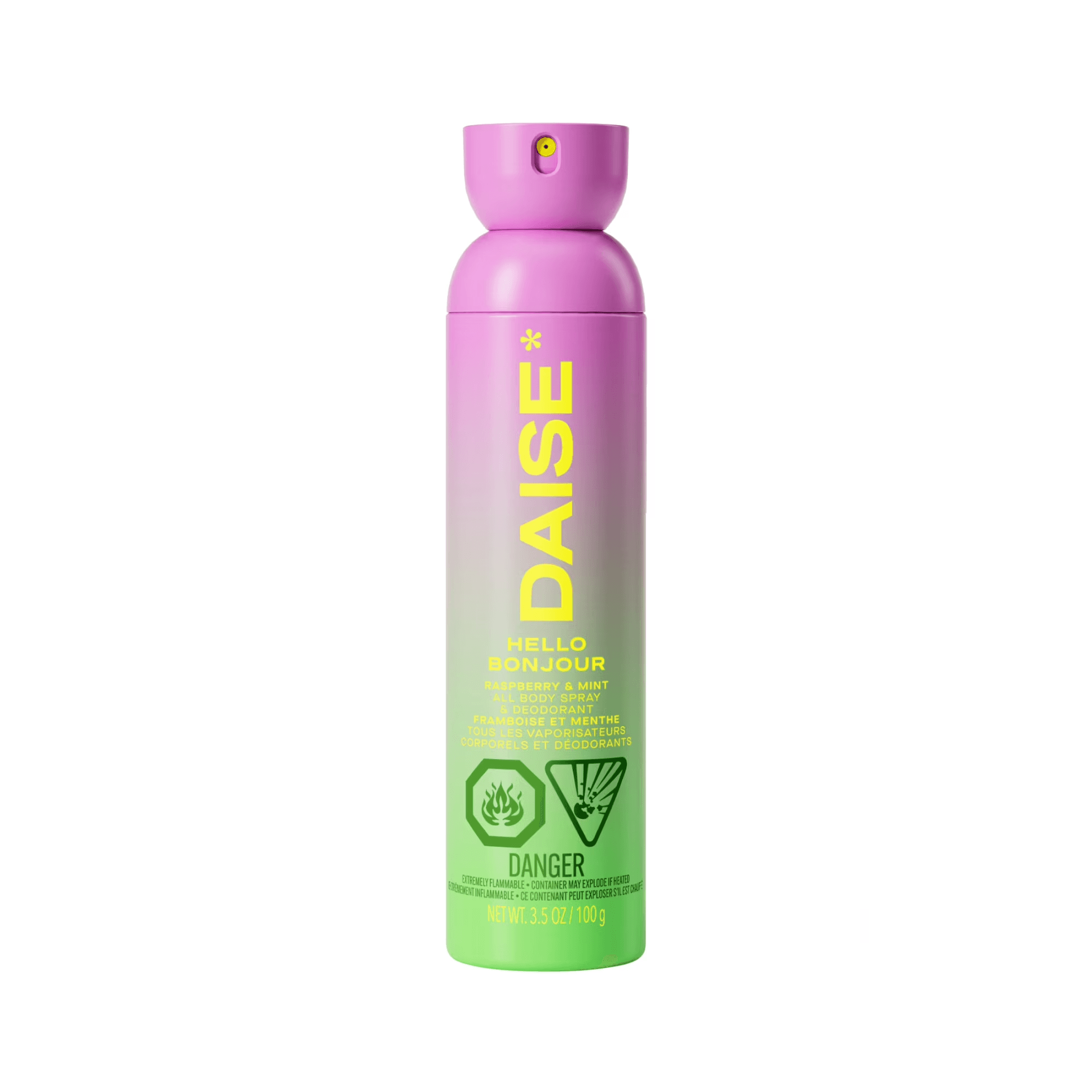 Daise Desodorante Body Spray Hello Raspberry & Mint 100G