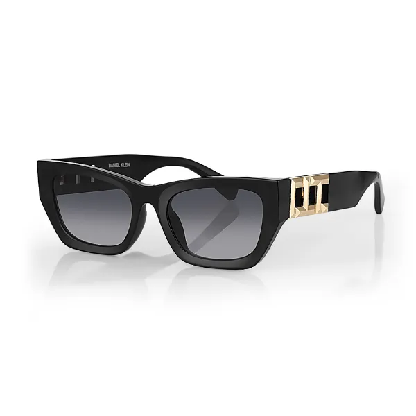 Óculos de Sol Daniel Klein Dk4310-1 Preto/Dourado
