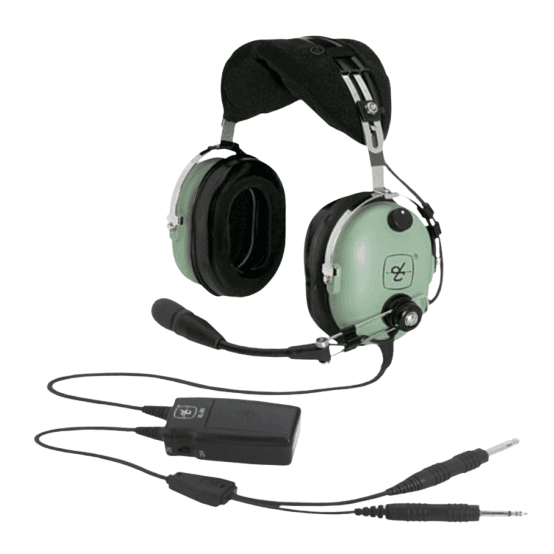 Fone de Ouvido David Clark H10-13X Dual Plug