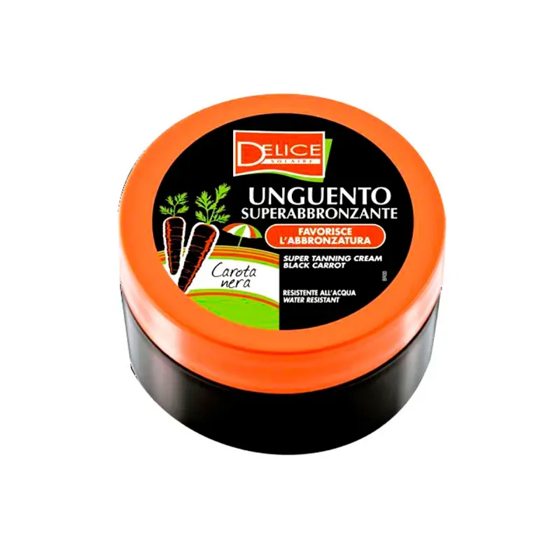 Unguento Superabbronzante Decile Solaire Carota Nera 150ml