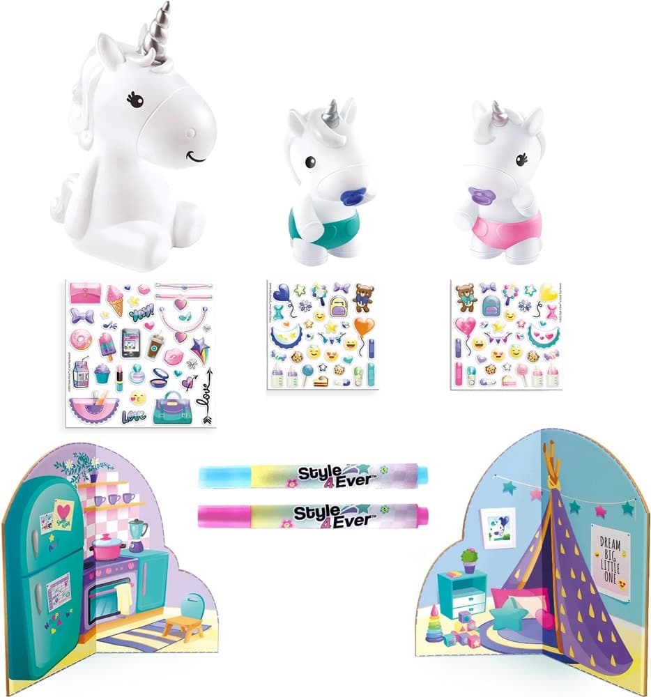 Brinquedo Canal Toys The Unicorn Family Style 4 Ever - Ofg 287