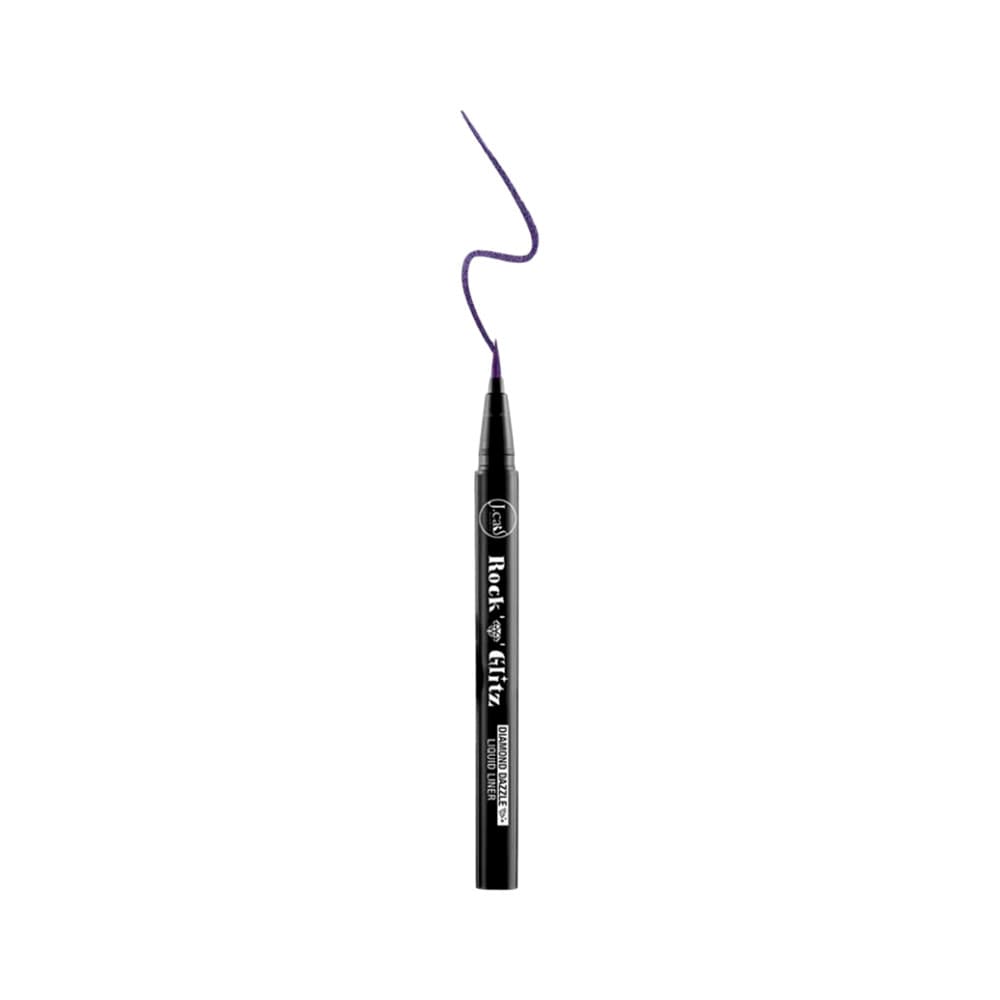 Delineador Líquido J.Cat Rock N' Glitz Diamond Dazzle Rg104 Purple Crystal 0,85Gr